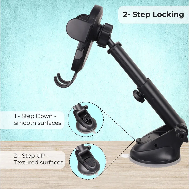 ZEBRONICS MOBILE PHONE HOLDER FOR CAR (CMH100) view 7